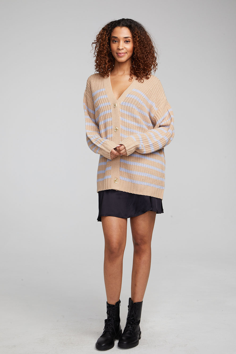 Vibe Fairfax Stripe Cardigan WOMENS chaserbrand