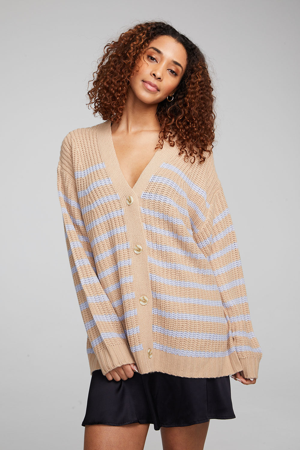 Vibe Fairfax Stripe Cardigan WOMENS chaserbrand