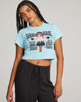 David Bowie Ziggy Stardust Crop Tee WOMENS chaserbrand