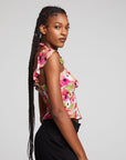 Alessia Poppy Floral Blouse WOMENS chaserbrand