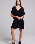 Adele Black Mini Dress WOMENS chaserbrand