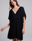 Adele Black Mini Dress WOMENS chaserbrand
