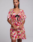 Adele Poppy Floral Mini Dress WOMENS chaserbrand
