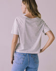 Jameson Light Heather Grey Tee Womens chaserbrand