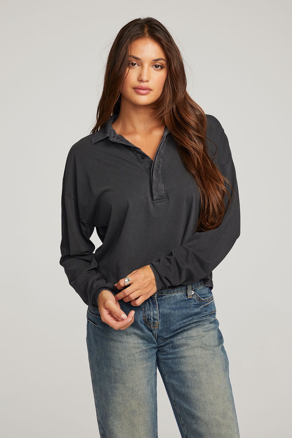 Miles Licorice Long Sleeve WOMENS chaserbrand