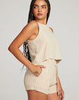 Riley White Pinstripe Tank WOMENS chaserbrand