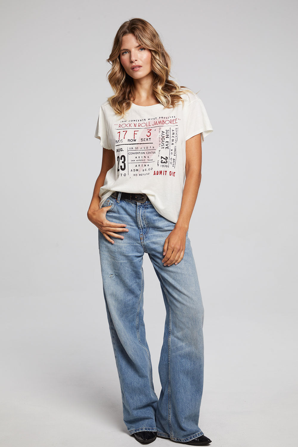 Concert Ticket Tee WOMENS chaserbrand