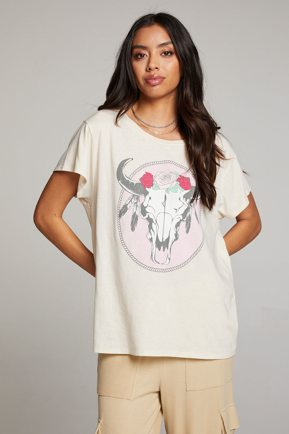 Moon Mystic Stag Tee WOMENS chaserbrand