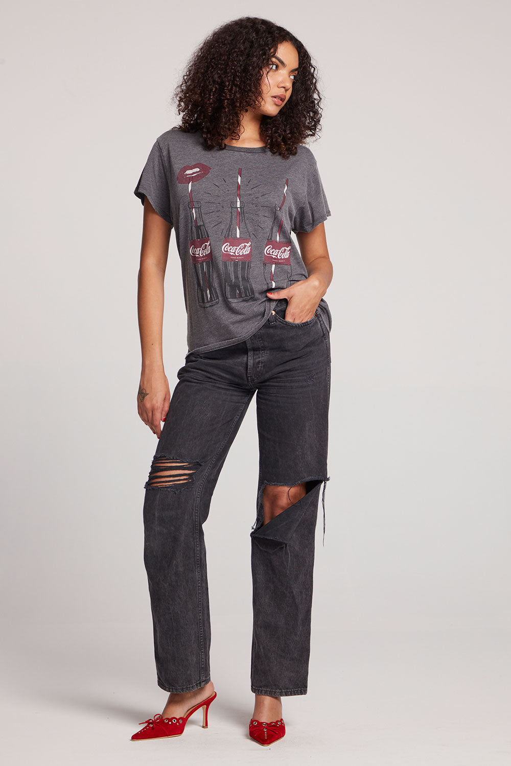 Coca Cola Kiss Tee Womens chaserbrand