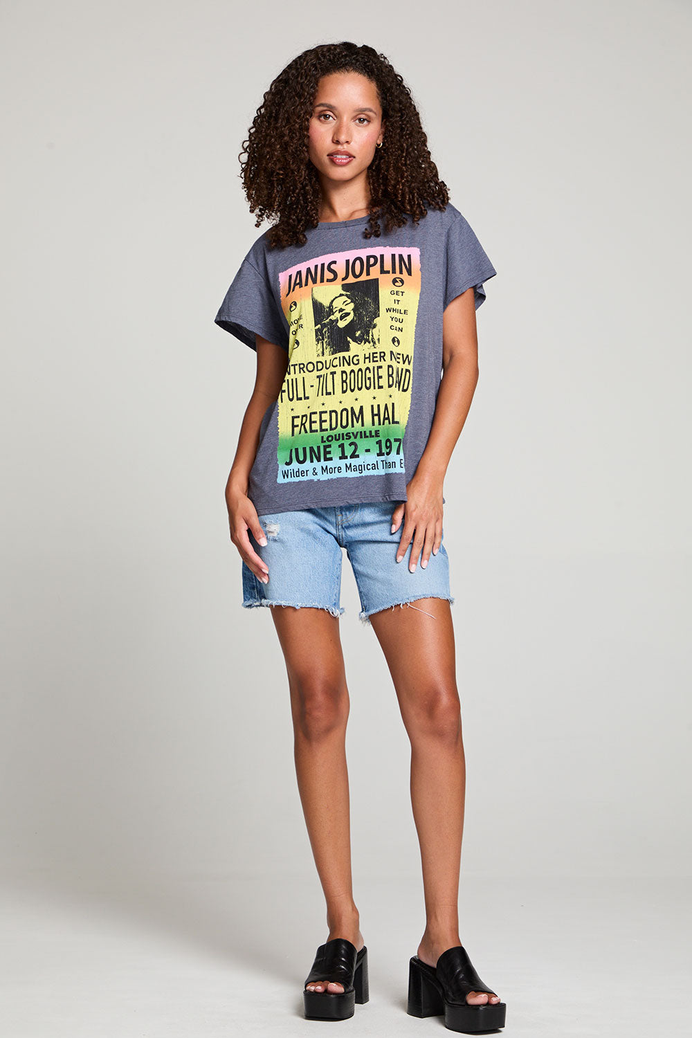 Janis Joplin Freedom Hall Tee WOMENS chaserbrand