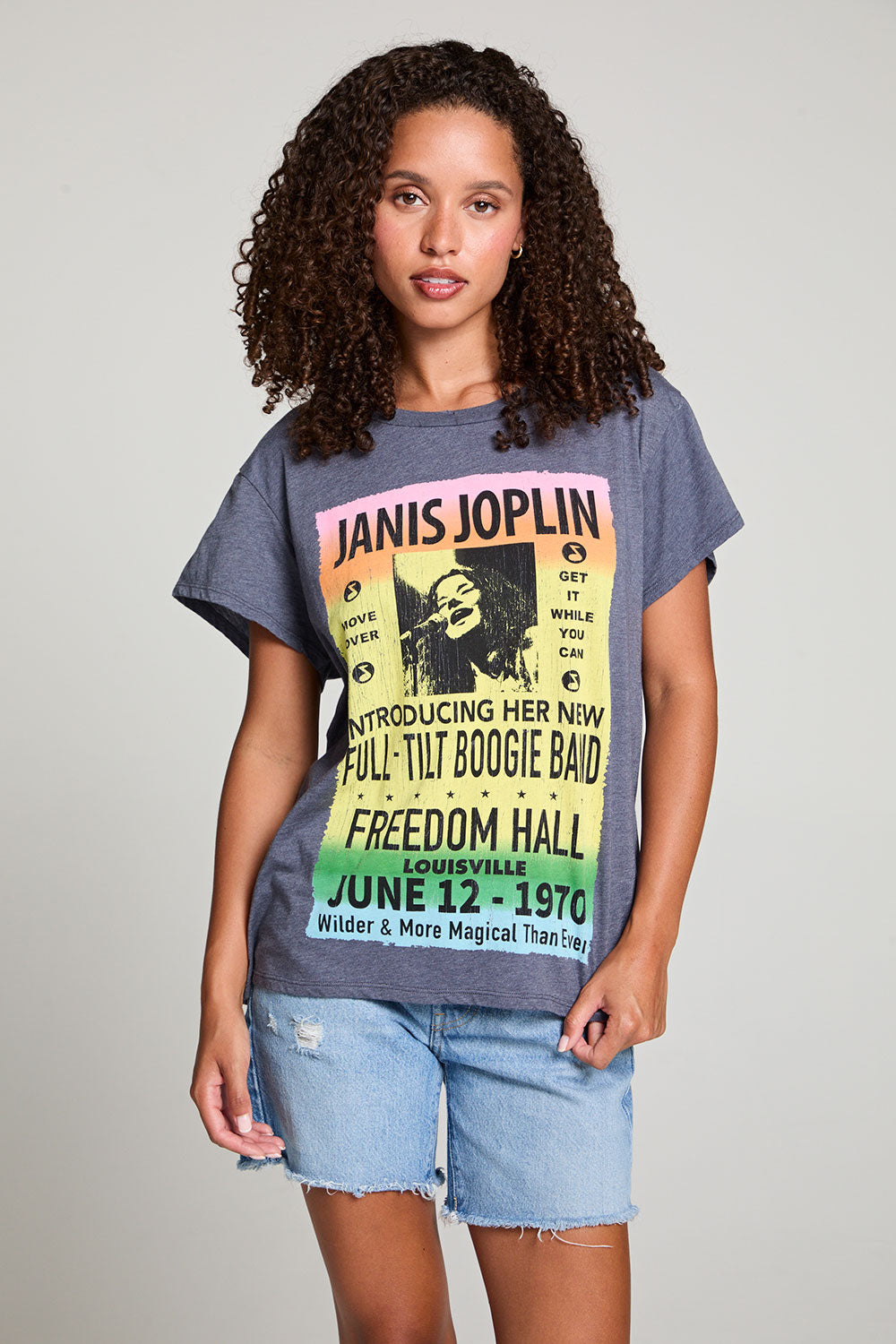 Janis Joplin Freedom Hall Tee WOMENS chaserbrand