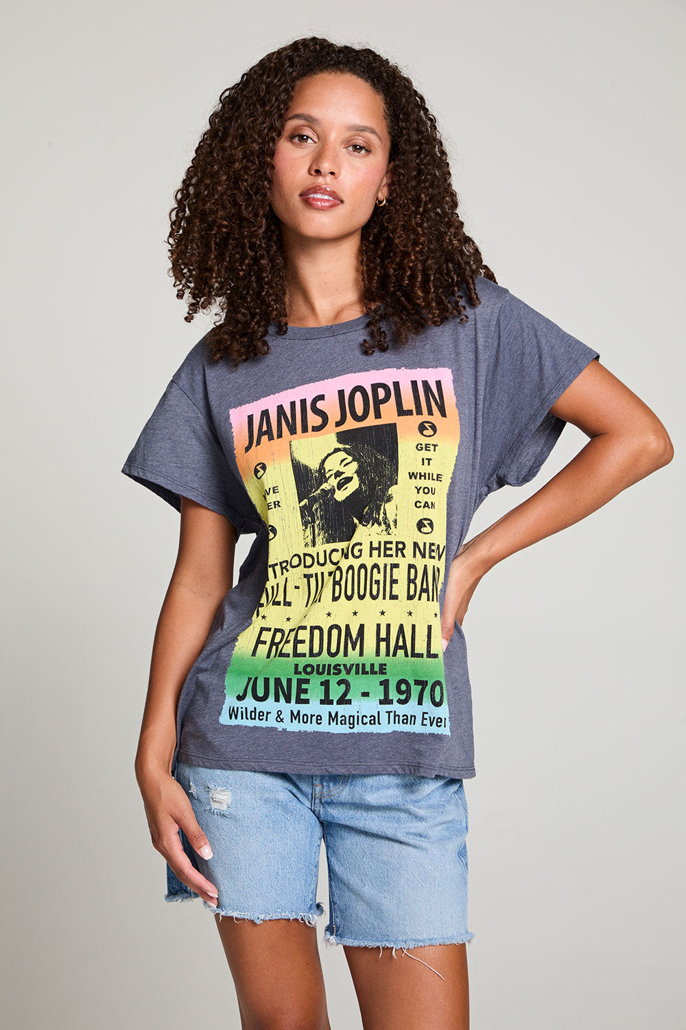 Janis Joplin Freedom Hall Tee WOMENS chaserbrand