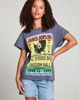 Janis Joplin Freedom Hall Tee WOMENS chaserbrand