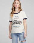 Chaser Motorcycle Club Desert Cotton Crewneck Tee WOMENS chaserbrand