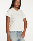 Allover Valentine Crewneck Tee Womens chaserbrand