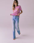 Locals Only Bolts Vintage Jersey Crewneck Tee Womens chaserbrand