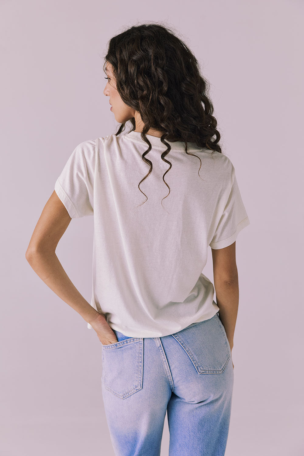 Amalfi Coast Floral Tee Womens chaserbrand
