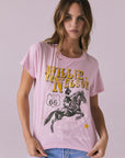 Willie Nelson Retro Logo Tee Womens chaserbrand