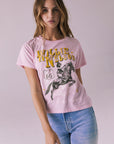 Willie Nelson Retro Logo Tee Womens chaserbrand
