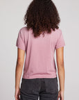 New York Dolls Script Logo Crewneck Tee Womens chaserbrand