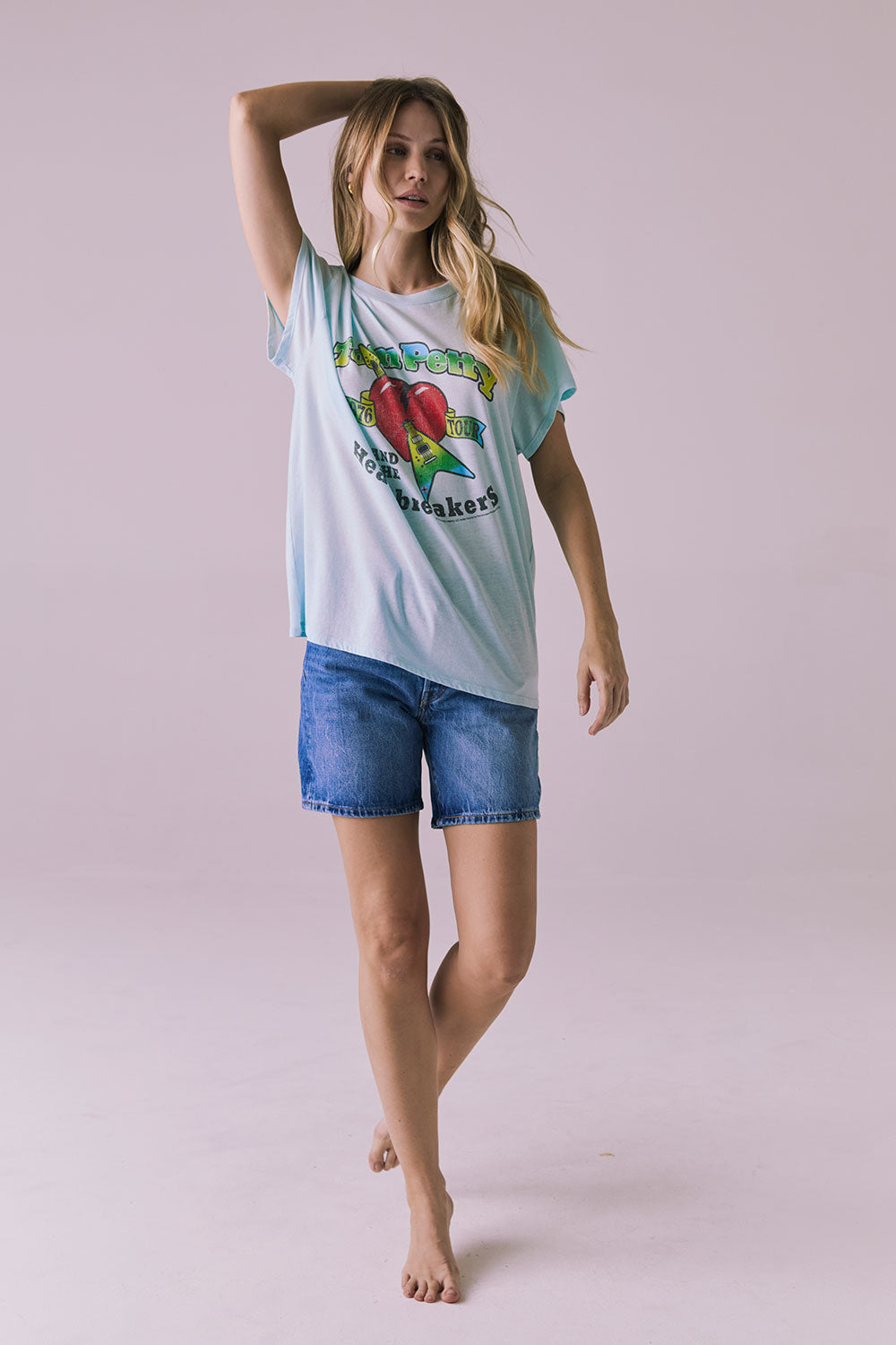 Tom Petty 1976 Tour Tee Womens chaserbrand