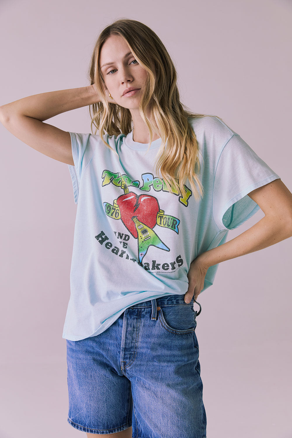 Tom Petty 1976 Tour Tee Womens chaserbrand