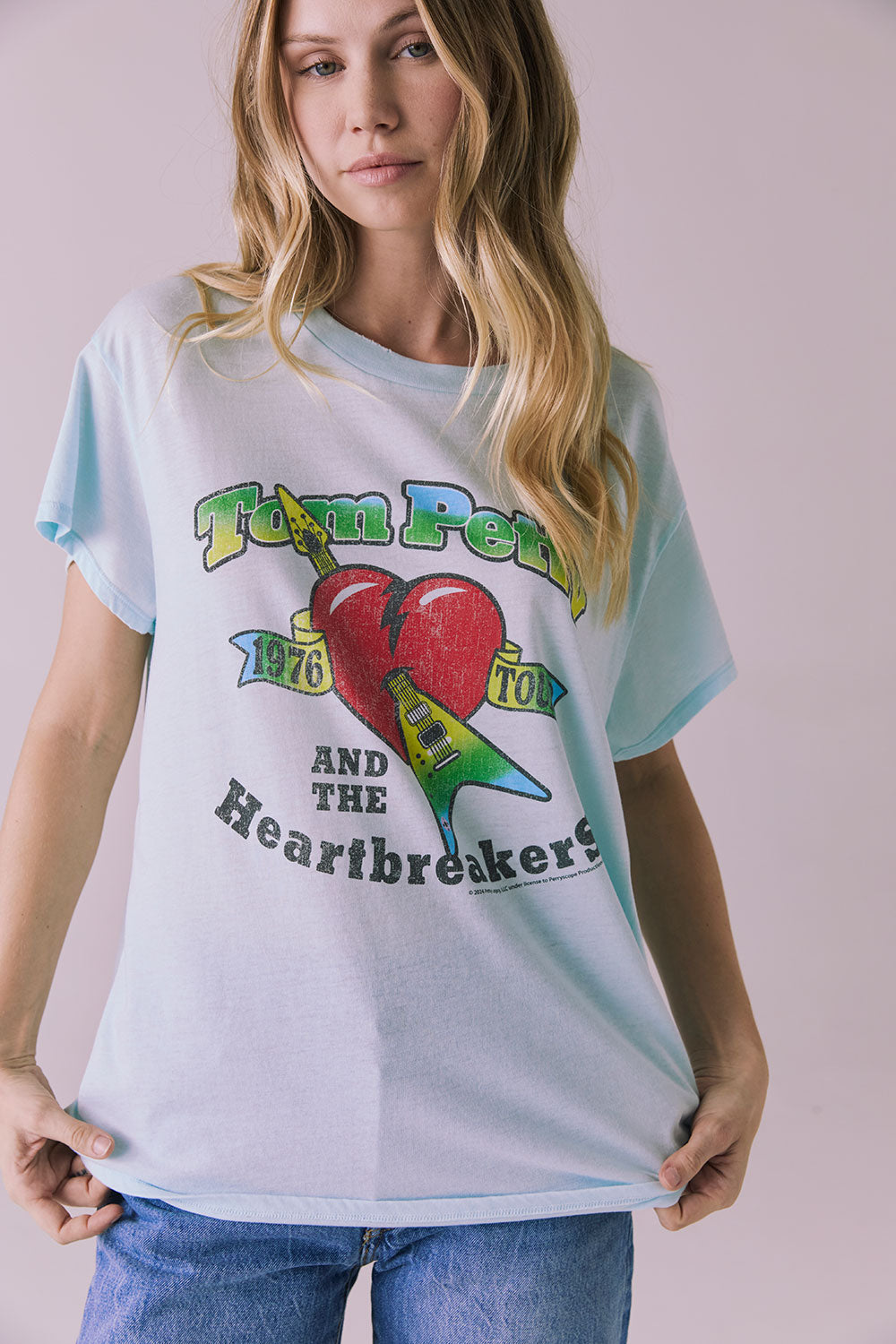 Tom Petty 1976 Tour Tee Womens chaserbrand
