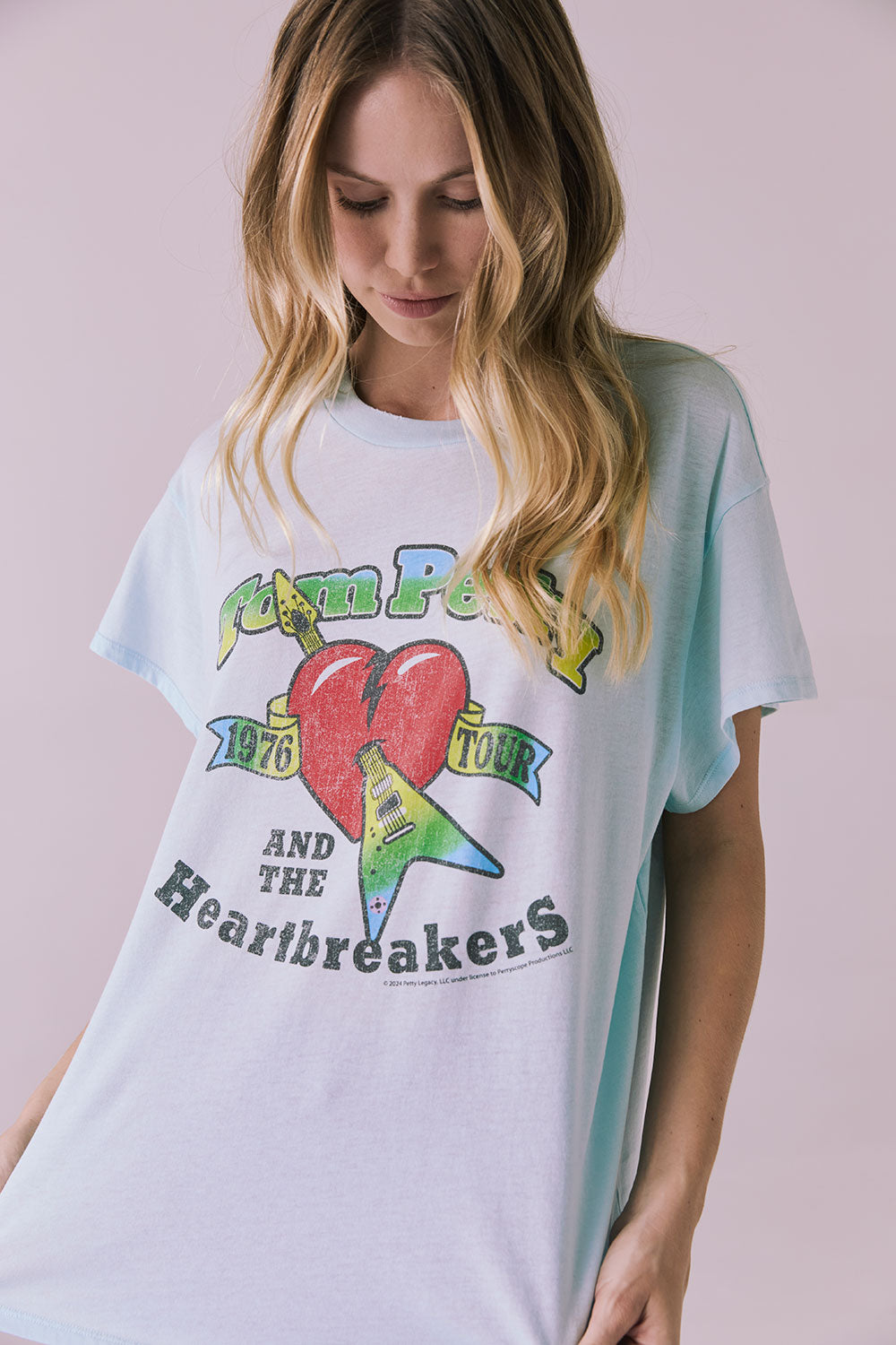 Tom Petty 1976 Tour Tee Womens chaserbrand