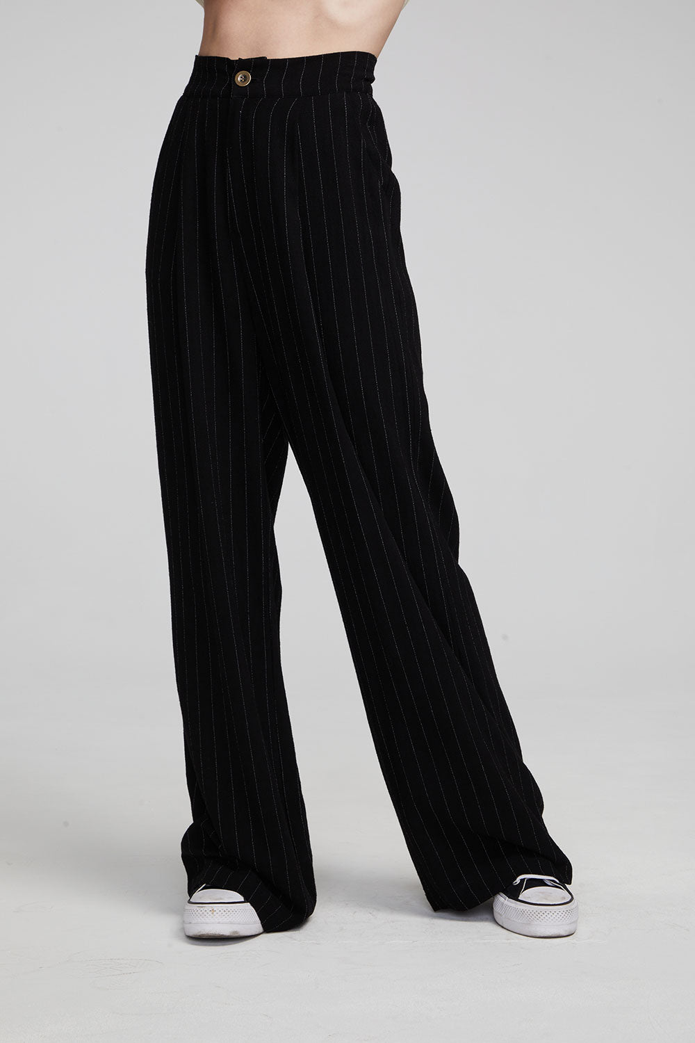 Theo Beverly Pinstripe Trousers WOMENS chaserbrand