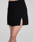 Kiss Beverly Pinstripe Mini Skirt WOMENS chaserbrand