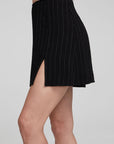Kiss Beverly Pinstripe Mini Skirt WOMENS chaserbrand