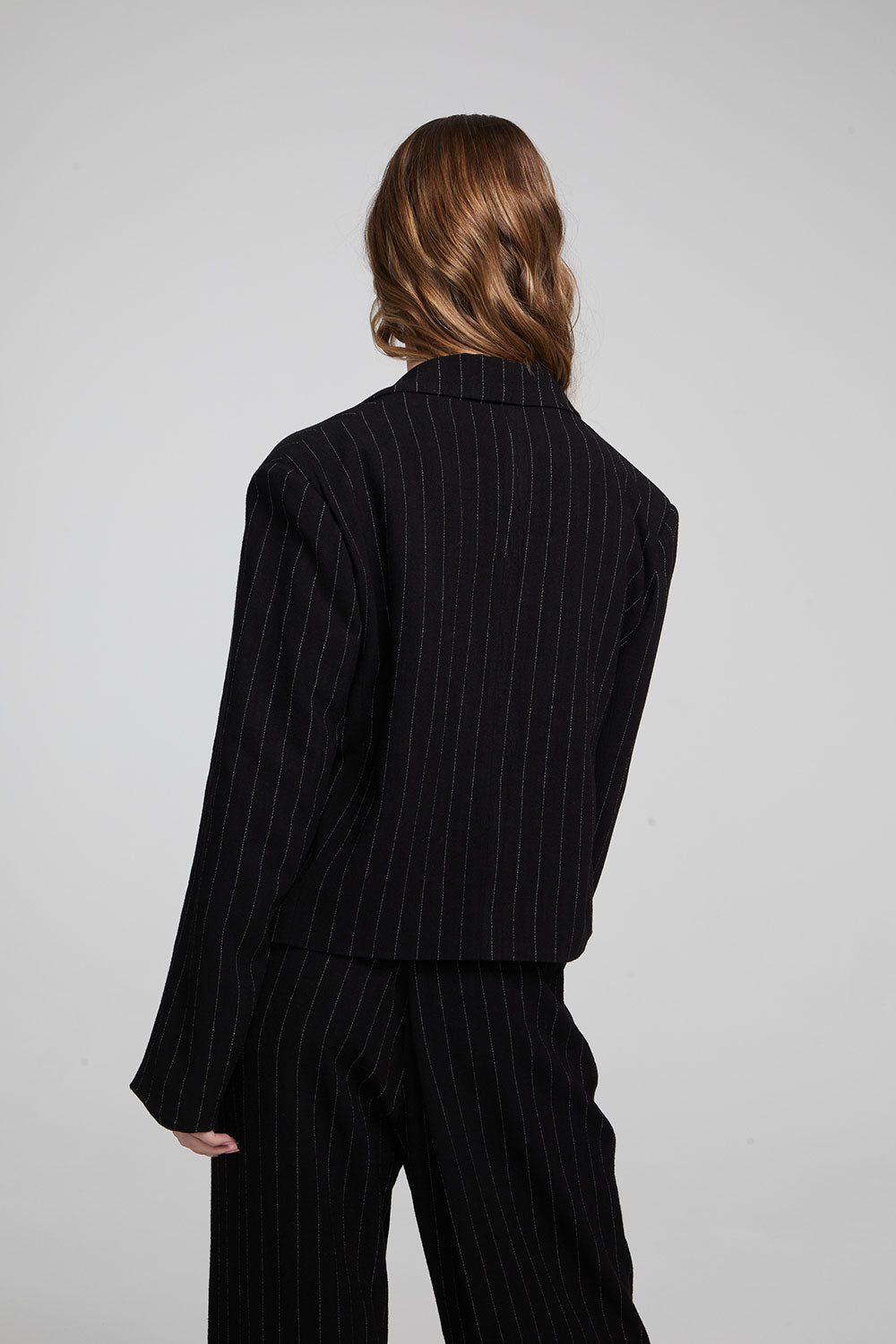 Santana Beverly Pinstripe Blazer WOMENS chaserbrand