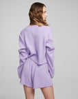 Briaa Digital Lavender Long Sleeve Tee WOMENS chaserbrand