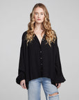 Idol Shadow Black Blouse WOMENS chaserbrand