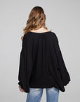 Idol Shadow Black Blouse WOMENS chaserbrand