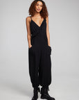 Slash Shadow Black Jumpsuit WOMENS chaserbrand