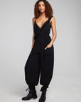 Slash Shadow Black Jumpsuit WOMENS chaserbrand