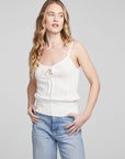 Spell White Star Tank Top WOMENS chaserbrand