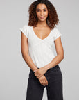 Page White Star Tee WOMENS chaserbrand