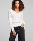 Blackheart White Star Long Sleeve WOMENS chaserbrand