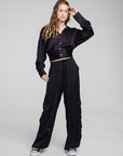 Agnes Shadow Black Blouse WOMENS chaserbrand