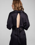 Agnes Shadow Black Blouse WOMENS chaserbrand