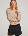 Haley Whiskey Stripe Blouse WOMENS chaserbrand