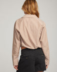 Haley Whiskey Stripe Blouse WOMENS chaserbrand