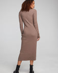 Palm Deep Taupe Midi Dress WOMENS chaserbrand