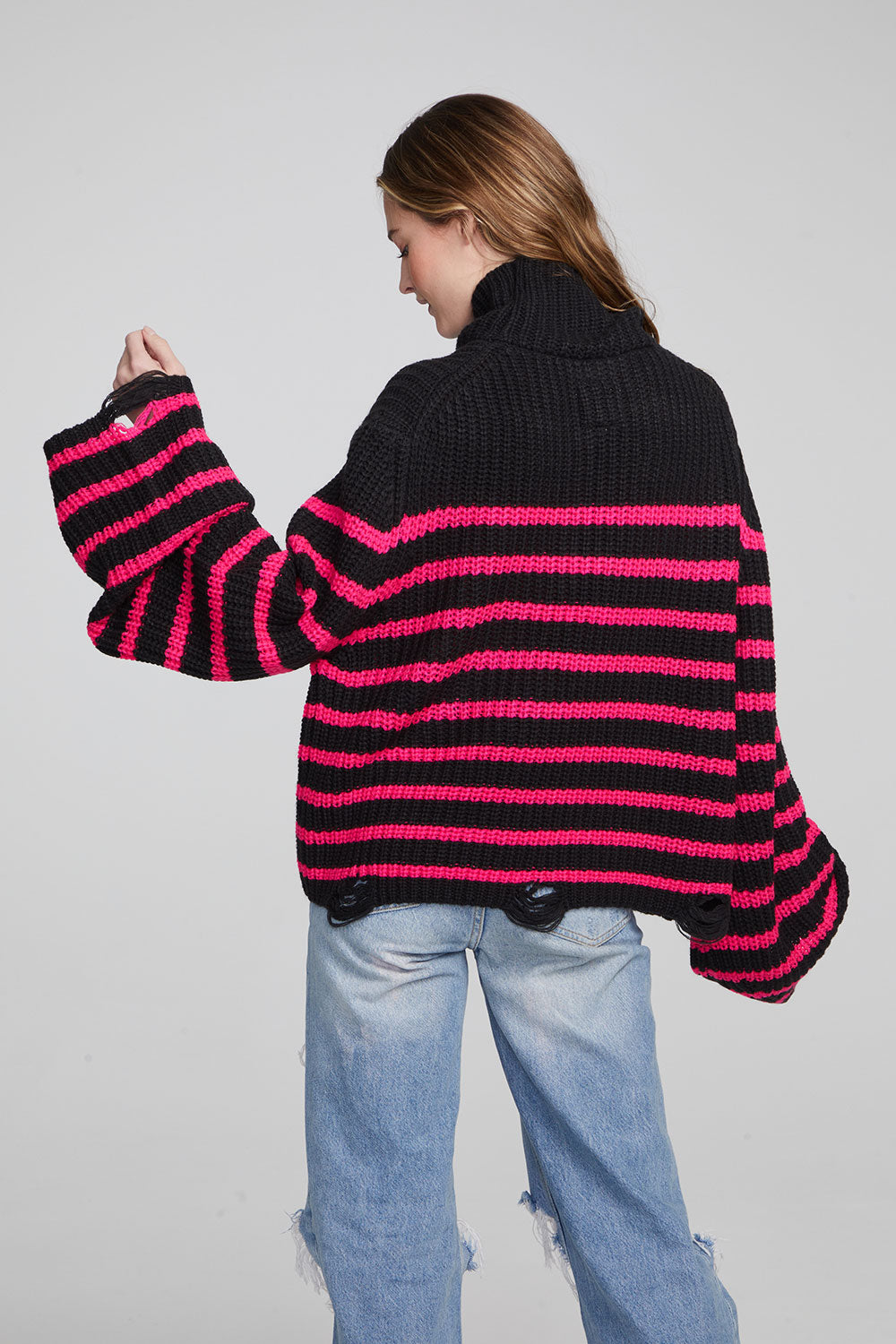 Aimee Melrose Stripe Pullover WOMENS chaserbrand