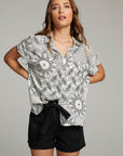 Rhythmm Paisley Bandana Button Down WOMENS chaserbrand