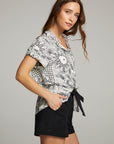 Rhythmm Paisley Bandana Button Down WOMENS chaserbrand