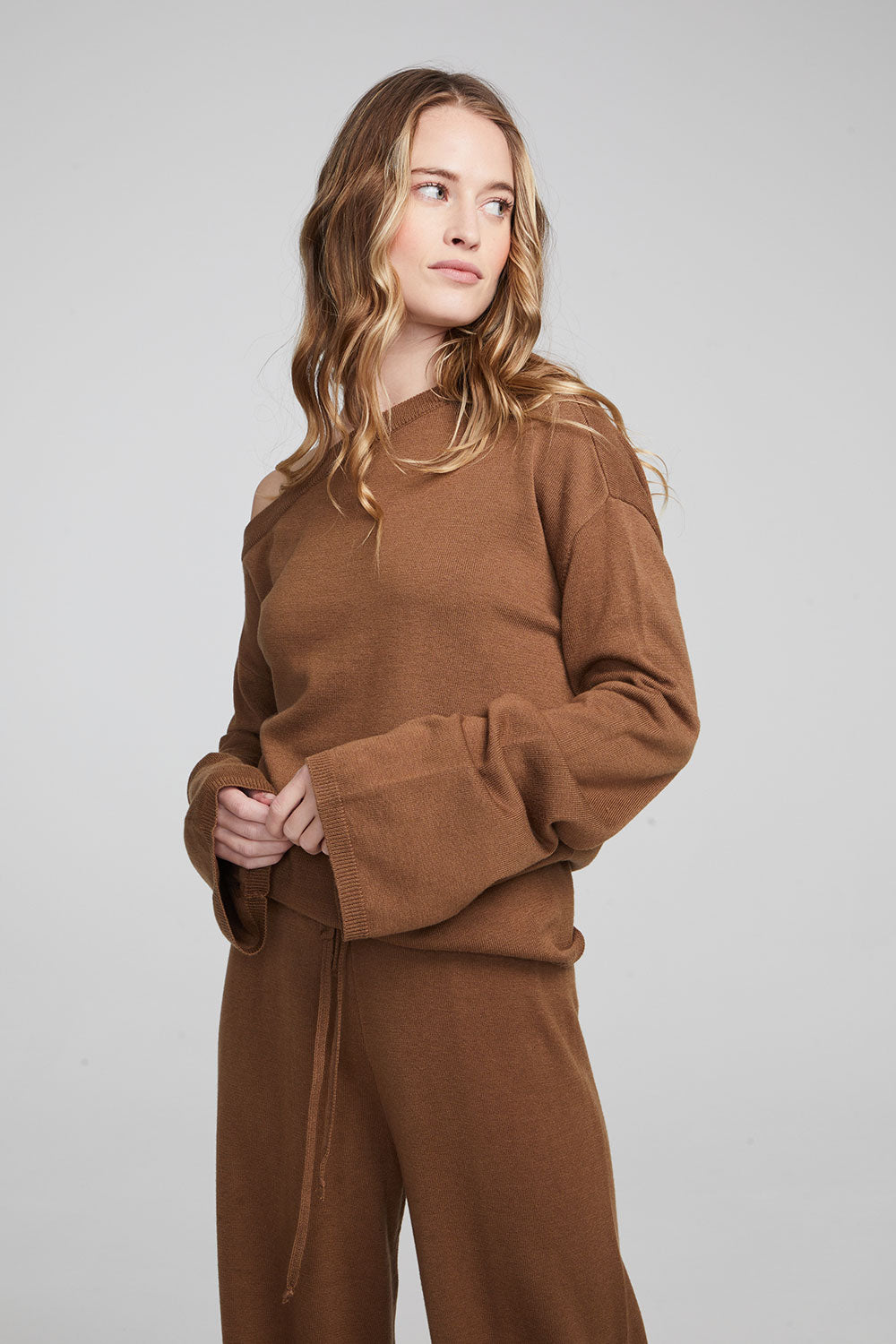 Dani Deep Taupe Long Sleeve WOMENS chaserbrand