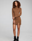 Edita Deep Taupe Mini Dress WOMENS chaserbrand